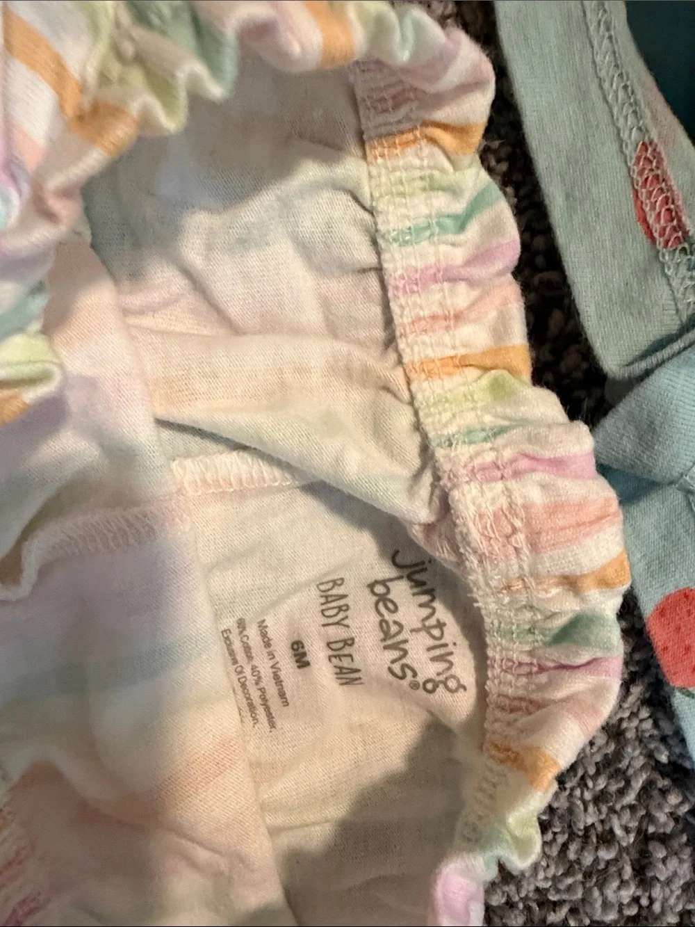 Baby Printed Cotton Bloomer Shorts Multicolor